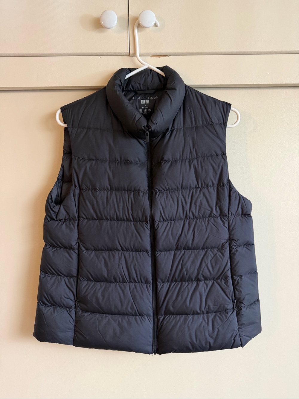 Uniqlo Black Ultra Light Down Puffer Vest